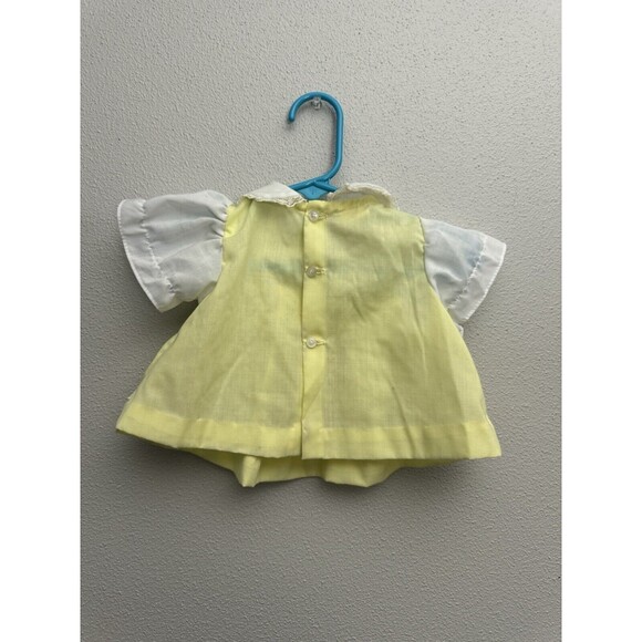 Vintage Embroidered Baby Dress Size Birth To 3 Months - Picture 4 of 9